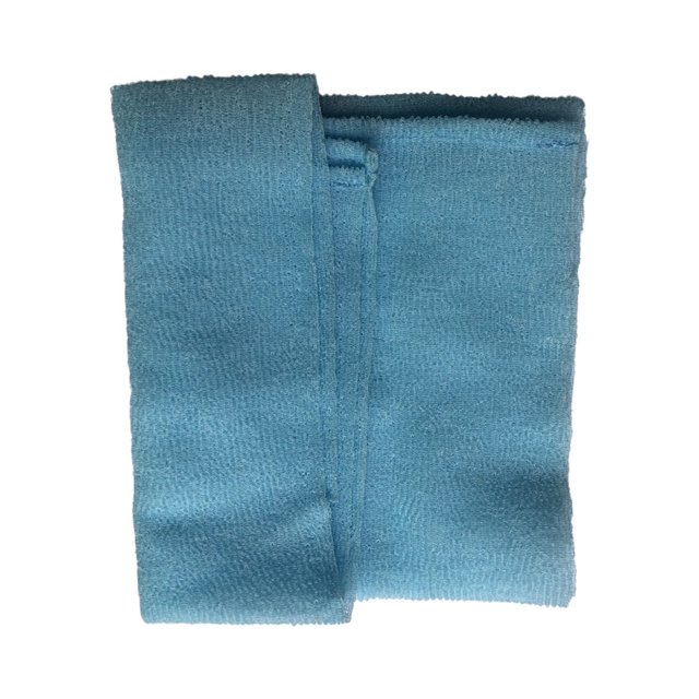 Cateissary Paño para la piel Toallas de exfoliantes Baño Pulido Ducha Cutícula Hidratante Accesorios sanitarios Baño de espuma Suministros de limpieza para el hogar azul