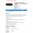 thumbnail image 2 of Front Upper Coil Spring Insulator - Compatible with 1994 - 2010 Dodge Ram 1500 RWD 1995 1996 1997 1998 1999 2000 2001 2002 2003 2004 2005 2006 2007 2008 2009, 2 of 2