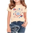 thumbnail image 3 of LYEAA 4th of July Shirt for Kids American Flag Tees Patriotic Red White Blue T Shirts Independence Day Short Sleeve Tops, 3 of 5