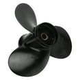 thumbnail image 2 of Outbord Propeller, 3 Blades Aluminum Alloy Boat Motor Prop Antirust R Rotation  For 8-20HP, 2 of 8