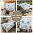 thumbnail image 6 of Blue Starfish Coastal Tapestry for Bedroom Wall Hanging Tapestry,Summer Beach Sea Ocean Coral Jellyfish Ceiling Backdrop Tapestries Poster Blanket Wall Decor for Teens Room Living Room Dorm 55" x 73", 6 of 8