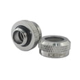 thumbnail image 4 of XSPC G1/4" to 10mm ID, 14mm OD Rigid Tubing Fitting, Chrome, 8-pack, 4 of 9