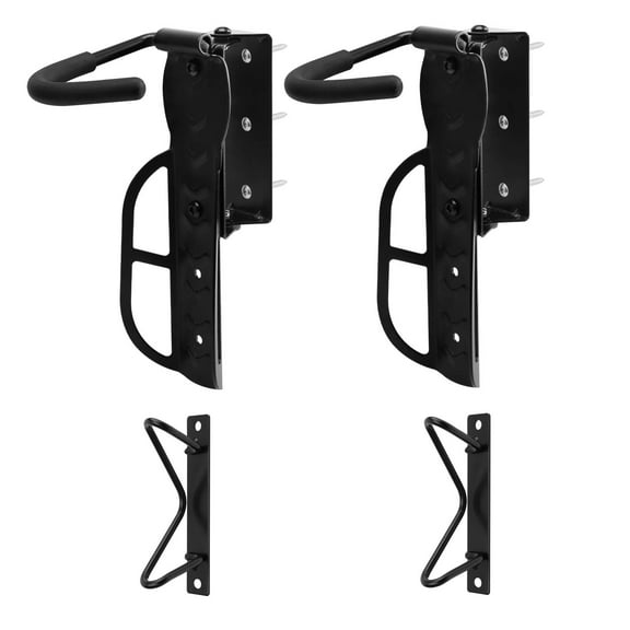 Bike Rack Wall Mount, Bicycle Storage Vertical Rotatable Garage Rack Hook with Tire Spacer