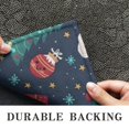 thumbnail image 6 of Dark Blue Christmas Pattern Door Rugs,Washable Non Slip Door Mats Indoor,Decorative Door Mats,Entry Mat Indoor for Entrance,Bedroom,Kitchen,Bathroom,16"x47", 6 of 6