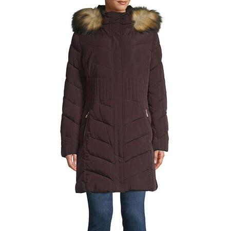 Marc New York Quilted Jacket - Quilted Faux-Fur Trimmed Jacket