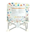 thumbnail image 5 of Nuby Pop-Up Portable Booster Seat with Removable Tray, Circles, 5 of 9