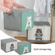 thumbnail image 1 of Bolsa para guardar colchas - Organizador plegable de gran capacidad para ropa y equipaje - Caja de mudanza de tela no tejida para garajes, armarios y viajes, 1 of 2