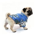 thumbnail image 3 of Pet Summer T-Shirts, Ongmies Hawaiian Dog Summer Shirt for Small to Medium Dogs, Breathable Cool Pet Costume, Beach Seaside Puppy T-Shirt Party Outfit, 3 of 3