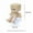 Beige, variant on Shaking Wooden Man Figurine, Handmade Shaking Feet Wooden Doll, Wooden Man Figurine That Sways Desktop Decor, Funny Wooden Shaking Man Car Dashboard Decorations Cute Decoration Gift Beige