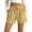 A-Yellow1858, variant on XIAONU Women's Solid Casual Shorts Drawstring Waist Side Pockets Shorts