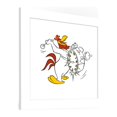 thumbnail image 3 of Gallery Pops Looney Tunes - Classic Foghorn Leghorn Wall Art, White Framed Version, 12" x 12", 3 of 5