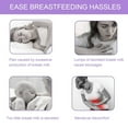 thumbnail image 7 of Breast Care Clearance, Bradem Breast Ice Pack 2 Pack Hot Cold Breastfeeding Gel Pads for Breastfeeding After Breast for Reusable Freezable Microwavab, Breast Pads*1 Pair Clearance Sale! Purple, 7 of 7