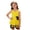 0-Yellow93, variant on Oiyii Girls Summer Casual Outfits Sunflower Print Bow Tank Dress with Shorts, Sizes 4-5