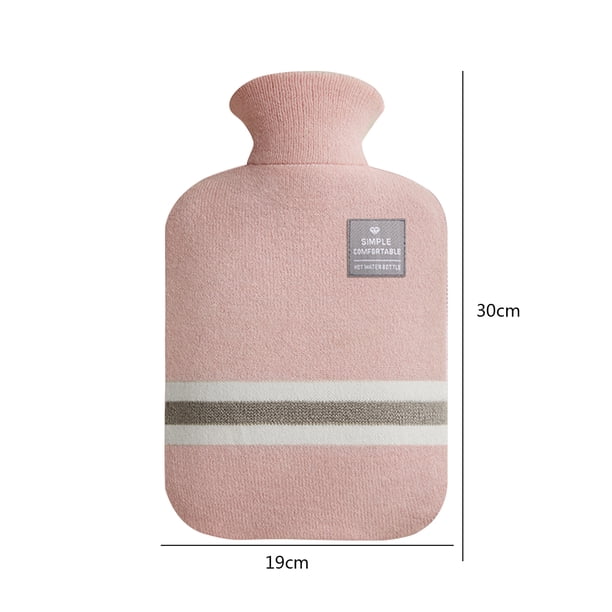 Bolsa de botella de agua caliente a prueba de frío 2000ml Wdftyju botella de agua caliente que mantiene el calor preservación para el período Menstrual de las mujere