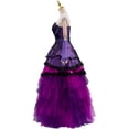 thumbnail image 3 of Adult Dress Women's Musical Mal Princess Puffy Dress with Gloves, 3 of 7