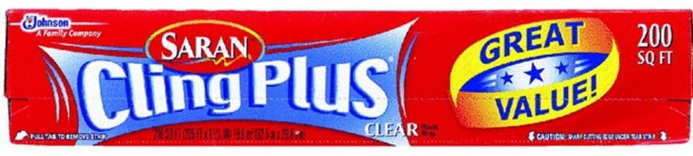 Saran Cling PlusWrap 200 sq ft, Pack of 3