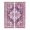 Purple Orange, variant on Boho Kitchen Curtains 72 Inch Length, Green Brown Ethnic Tribe Abstract Vintage Western Grommet Top Bedroom Living Room Curtains, Light Filtering Cafe Curtain Drapes 2 Panels Set 104''x72''