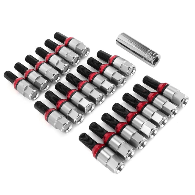 Pernos de orejeta del sintonizador, pernos de orejeta de 20 piezas Tuercas de tornillo de orejeta de rueda Perno de orejeta de rueda Diseño revolucionario