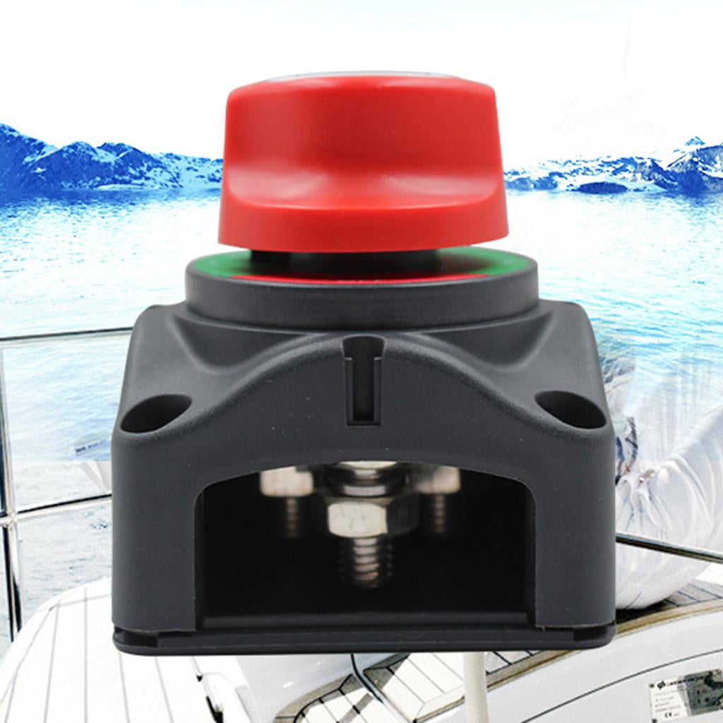 Wzmzjy 2x 12V/24V 3 Speed ON-OFF Battery Selector Isolator Disconnect Switch