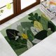 thumbnail image 4 of Felpudo de puerta de entrada | Alfombra de baño de poliéster absorbente antideslizante | Peluche suave y grueso | Alfombra interior Easy Care | Multicolor | 31,5 x 19,7 pulgadas | Hogar Aseo Cocina, 4 of 6