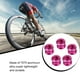 thumbnail image 4 of Advancent Pernos universales para rueda de cadena de bicicleta, 5 piezas, tornillos para bielas de aleación de aluminio para bicicleta, Ciclismo Rosado, 4 of 6