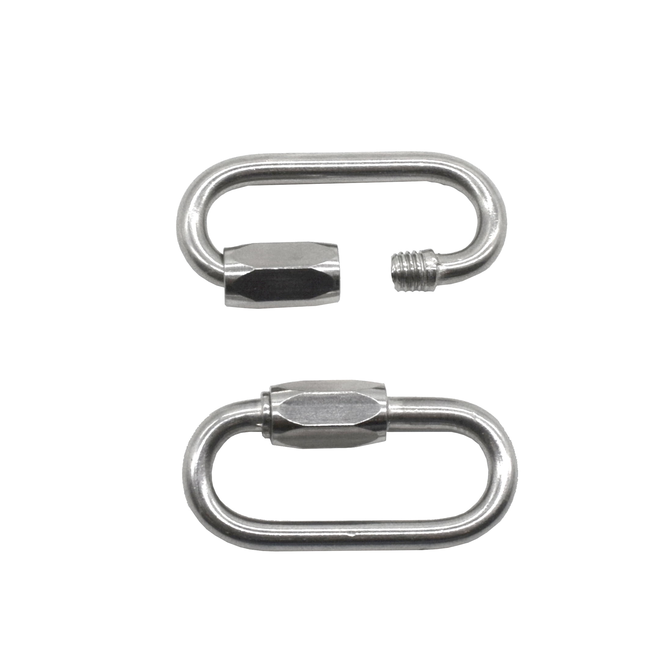 (4 pack) 1/8" Stainless Steel Quick Links, 2 Pack, Peerless Chain Company, #4721938