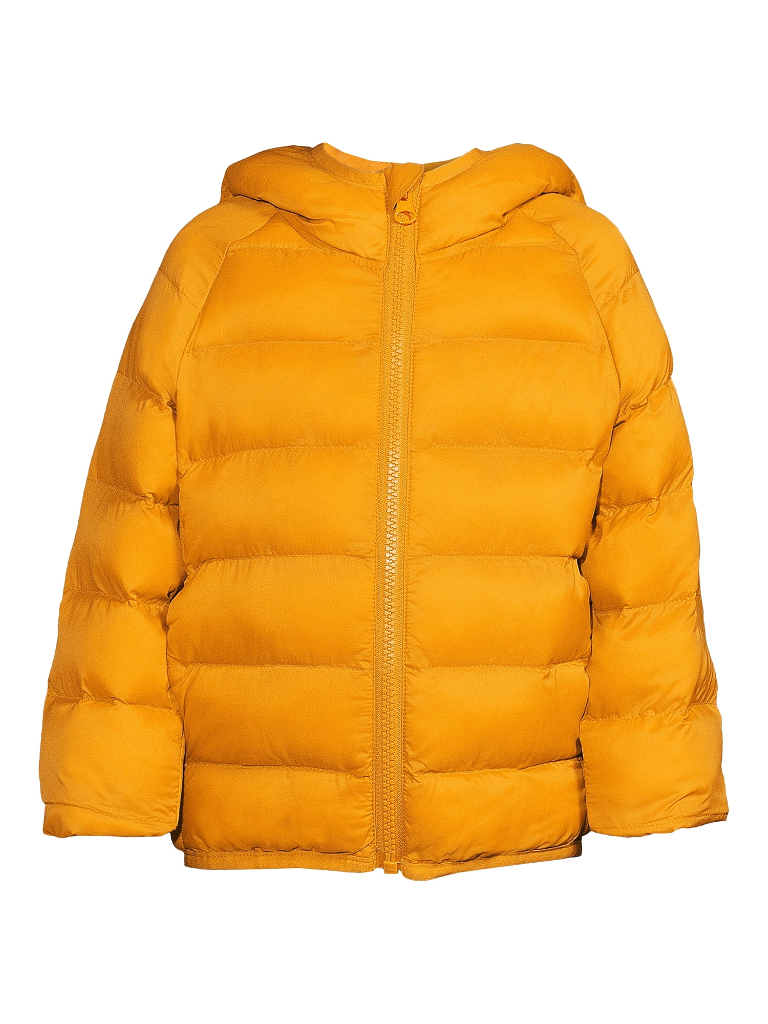 Wonder Nation Toddler Boys and Girls Unisex Packable Quilted Puffer Jacket, Sizes 12M-5T