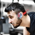 thumbnail image 3 of Auriculares deportivos inalámbricos adecuados para deportes Jogging Correr Conducir Ciclismo SenderismoRojo Xemadio 223051-3, 3 of 7