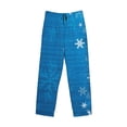thumbnail image 2 of Fotbe Blue Christmas Men's Pajama Pants,Sleepwear Pants,Pj Bottoms Drawstring And Pockets-XX-Large, 2 of 7
