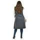 thumbnail image 2 of Chaleco largo con textura Roman Fashion Gris oscuro Talla 40, 2 of 6
