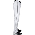 thumbnail image 5 of Pantalones de béisbol Rawlings BP31SRP para jóvenes, talla XL, blanco/negro, 5 of 5