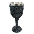 thumbnail image 3 of Celtic Gothic Knotwork Arachnid Spider Dragon Wine Goblet CHalice, 3 of 6