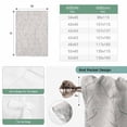 thumbnail image 6 of Grey Branches Balloon Curtains for Living Room/French Door, Vintage Art Farmhouse Tie Up Curtains 63 Inch Length Energy Saving Kitchen Curtains Shades for Windows 42"x63", 6 of 8