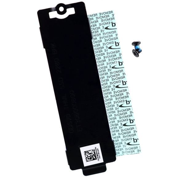 Deal4GO M.2 2280 SSD Heatsink Cover Plate C99KM 0C99KM Thermal Heat Shield replacement for Dell Alienware X17 R1