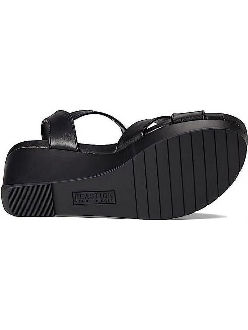 Kenneth Cole Reaction BLACK Women's Clarissa Wedge Sandals, US 7M
