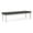 Adler Nocturnal, variant on Lesro Lenox Steel Fabric 3-Seat Waiting Room Guest Bench in Silver/Open House Navy