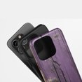 thumbnail image 4 of Distressed Wood For All iPhone Series Tough Phone Case Rustic Style Purple Finish, 4 of 7
