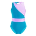 thumbnail image 2 of Alvivi Girls Ballet Leotards Mesh Patchwork Hollow Back Bodysuit Gymnastics Jumpsuit 4-16, 2 of 6