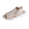 thumbnail image 2 of YOUYEDIAN Orthopedic Sandals for Women Beach Open Toe Arch Support Shoes Summer Comfy Slip on Non Slip Casual Slippers, 2 of 8