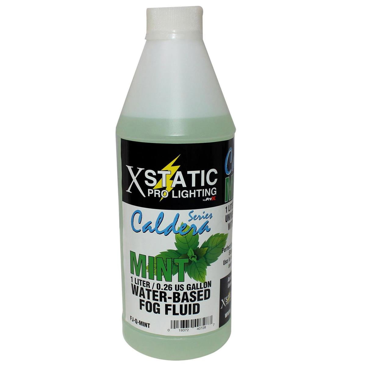 ProX FJ-Q-MINT Caldera Series Mint Scented Water-Based Fog Juice, 1 Liter