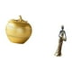thumbnail image 5 of Figura De Resina Moderna Y Escultura De Dama Tribal Africana, Fusión De Elegante Fruta Y Estatua De Mujer Para Mesa, Estantería, Comedor, Dormitorio, Decoración De Oficina., 5 of 8
