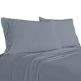 thumbnail image 2 of Soft Tees Luxury Cotton Modal Jersey Knit Sheet Set, Periwinkle, Twin, 2 of 4