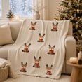 thumbnail image 6 of Christmas Throw Blanket Versatile Flannel 59.1x39.4in Lightweight & Wrinkle Resistant for Couch Sofa Home Christmas Decorations Gifts by MPOISVA, 6 of 6