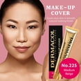 thumbnail image 2 of Maquillaje líquido de cobertura total Dermacol, 30 ml, SPF30, 2 of 8