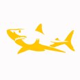 thumbnail image 2 of Walbest Motorcycles PET Self-adhesive Cool Shark Reflective Car Stickers Decal Decor Universal, 2 of 5