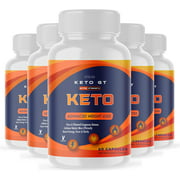 (5 Pack) Official Keto GT, BHB Ketones for Men and Women, 5 Month Supply