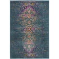 thumbnail image 2 of Safavieh Madison Gabriel Oriental Area Rug, Blue/Fuchsia, 5'1" x 7'6", 2 of 11