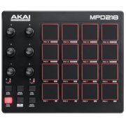 Akai Professional MPD218 Pad Controller with Collapsible Headphones Package