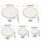 thumbnail image 2 of Round Wooden Basket Bases, 5 Sizes for DIY Crafting Projects (3.9-11.9 Inches) Natural Circle Blank Crochet Foundation, 2 of 5