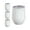 Sparkling, variant on Craft Express 6 Pack 12 oz Glitter Sparkling Stainless Steel Stemless Sublimation Cups